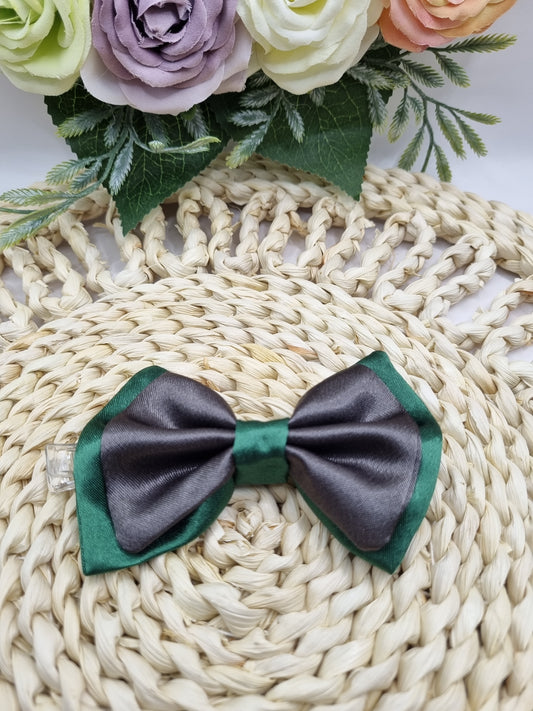 Rosita Emma Gris y Verde oscuro